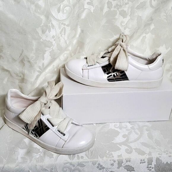 Jeffrey Campbell LF White Sneakers - Picture 2 of 8